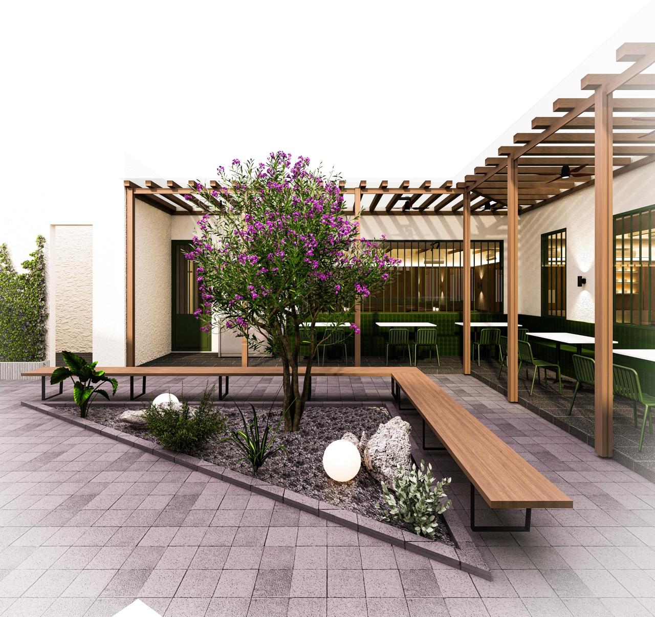 Meja terrace